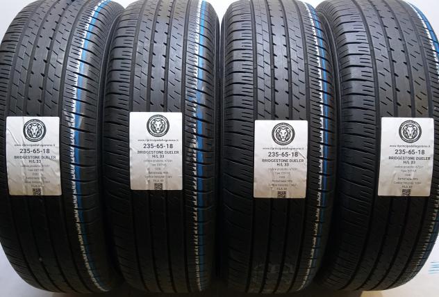 4 GOMME 235 65 18 BRIDGESTONE A67231