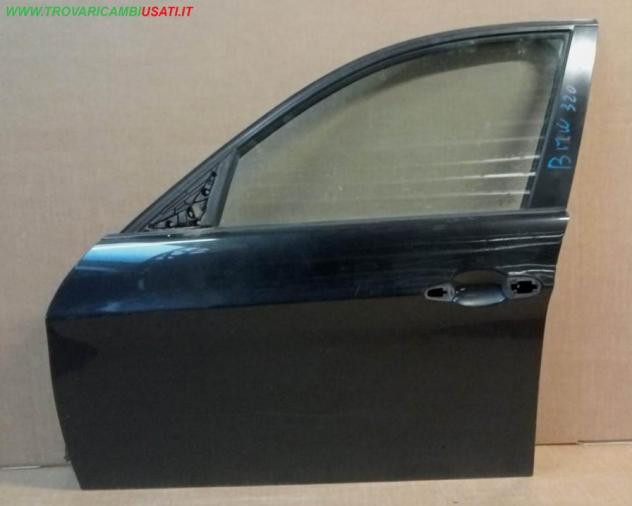 PORTA ANT.S. NERO MET. NO ALZ. NO SERR. 999-U65521 Carrozzeria  Lamierati esterni  Porte  Porta ant. sx. BMW - Serie 3 E90 4 porte - 01-02-2005 - 01-0