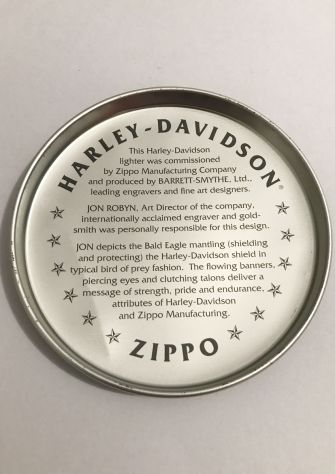 Zippo Lighter Harley Davidson - Foto 2