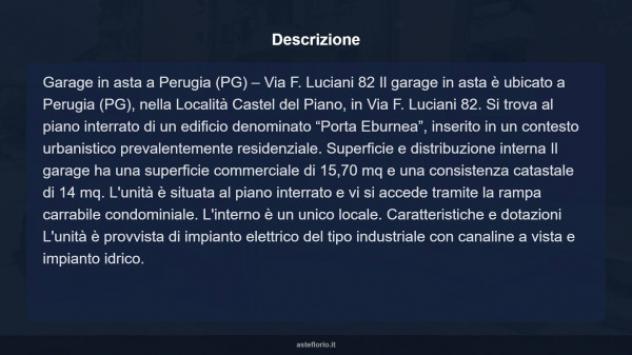 Immobile in asta di 15 m² in vendita a Perugia - Foto 6