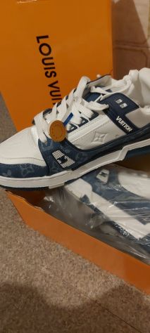 scarpe Louis Vuitton sneaker Trainer LV - Foto 4