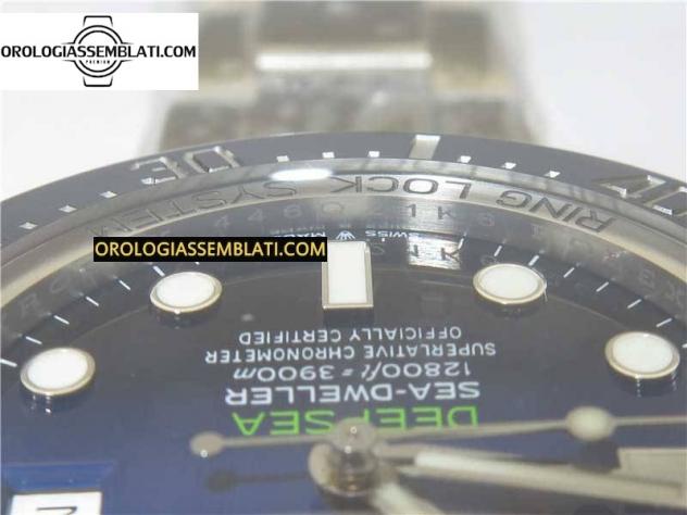 Rolex Replica SEA-DWELLER 126660 CASSA E BRACCIALE INOX 904L 'D-BLUE' 1:1 BEST EDITION A3235 CLONE - Foto 12