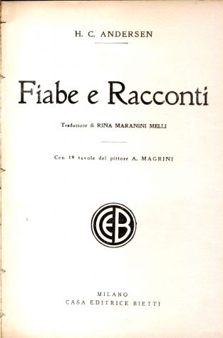 Fiabe e racconti H. C. Andersen