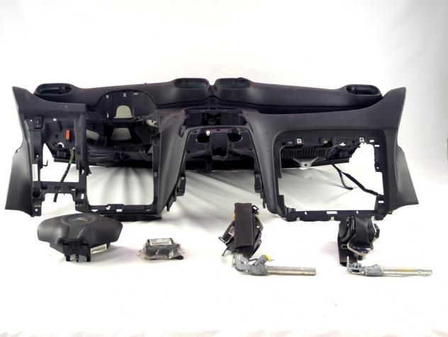 9803834980 KIT AIRBAG CITROEN C3 PICASSO 1.6 D 68KW 5P 5M (2013) RICAMBIO USATO CON PRETENSIONATORI CINTURE DI SICUREZZA, CENTRALINA AIRBAG, AIRBAG VO