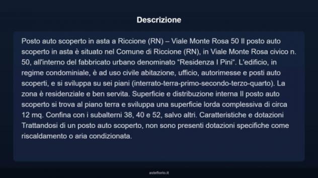 Immobile in asta di 12 m² in vendita a Riccione - Foto 8
