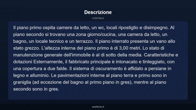Immobile in asta di 303 m² con più di 5 locali in vendita a Cagli - Foto 14