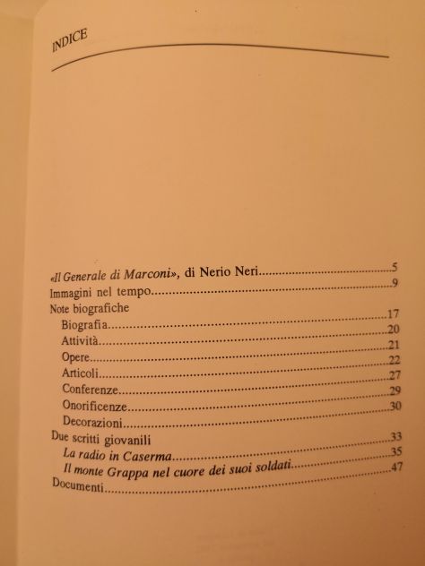Libro "Pietro Poli - Il Generale di Marconi" del 1992 - Foto 9