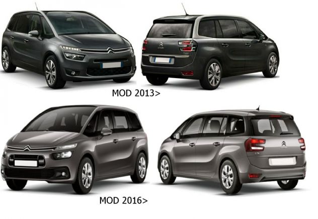 MUSATA FRONTALE COMPLETO CITROEN C4 GRAN PICASSO DAL 2013 IN POI