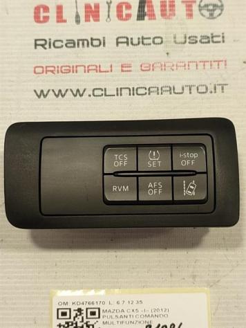 COMANDO CONTROLLO MULTIFUNZIONE MAZDA CX-5 Serie KD4766170 (1216) - Foto 4