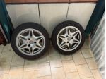Treno ruote invernali Smart Fortwo 450 – Bridgestone Blizzak + cerchi originali