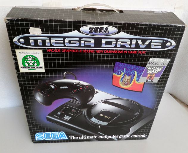 Sega Mega Drive " High Definition Graphics - stereo sound" Boxato Anno 1990 - Foto 5
