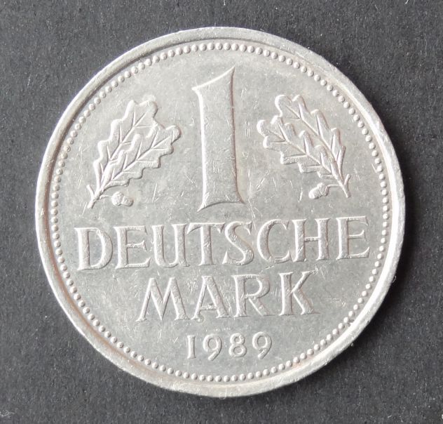 Germania RF 1969-71-89 monete 1 Mark - Foto 5
