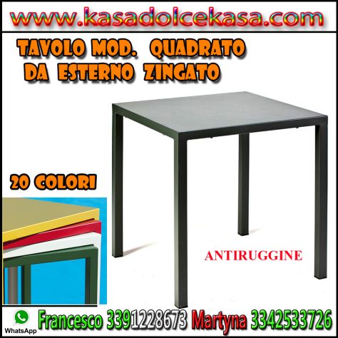 Tavolo Fisso da Esterno Modello LASER. - Foto 2