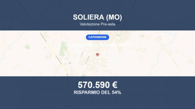 Immobile in asta di 1826 m² in vendita a Soliera