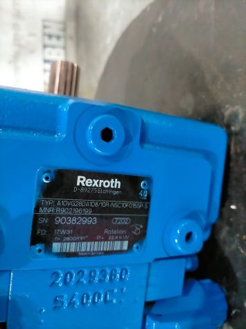 Pompa Rexroth A10VG28DA1D8/10R-NSC10F015SP-S - Foto 2