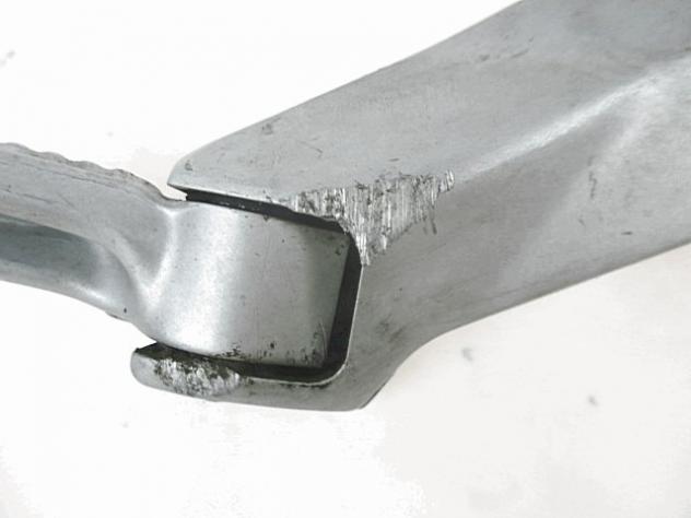 PEDALINA POSTERIORE DESTRA DUCATI MULTISTRADA 1100 S 2006 - 2009 824.1.079.1A REAR RIGHT FOOTREST STRISCIATA - Foto 2