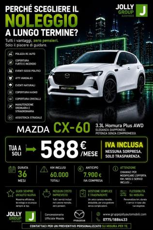 Mazda CX-60 3.3L e-SKYACTIV MHEV Homura Plus AWD Aut - Foto 4