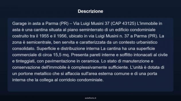 Immobile in asta di 15 m² in vendita a Parma - Foto 3
