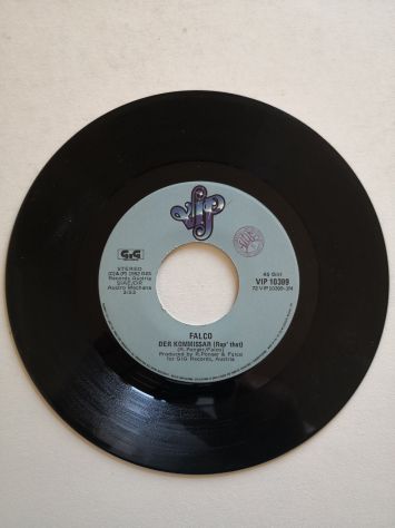 Disco Vinile 45 giri di Falko - "Der Komissar", originale del 1981. - Foto 6