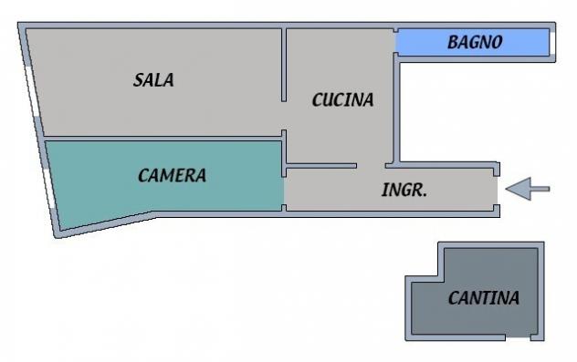 Trilocale in affitto a Bologna