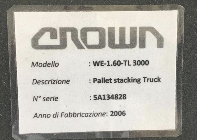 transpallet a colonna altezza 3000 - Foto 2