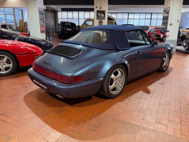 PORSCHE 964 Cabrio-Baltic Blu-Pelle Blu-Capote Blu rif. 24097864 - Foto 6