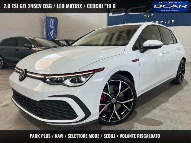 VOLKSWAGEN Golf GTI 2.0 TSI DSG LED MATRIX/"19 R /NAVI/PARK PLUS rif. 24088006