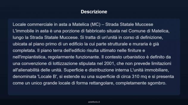 Immobile in asta di 310 m² in vendita a Matelica - Foto 3