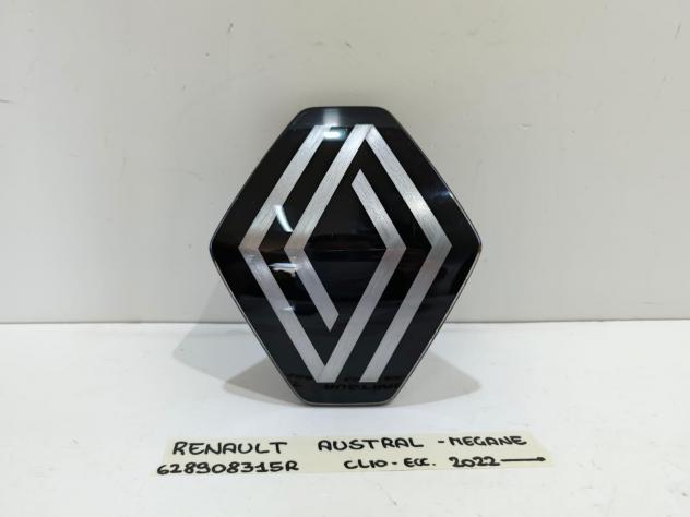 STEMMA FREGIO LOGO ANTERIORE RENAULT Austral Serie 628908315R Hybrid 1.6 (22) - Foto 2