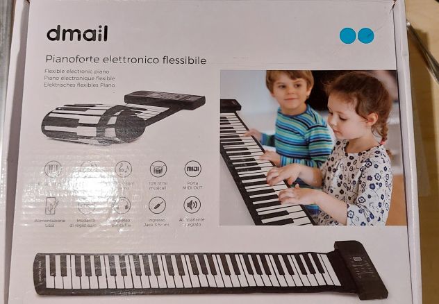 Pianoforte elettronico flessibile