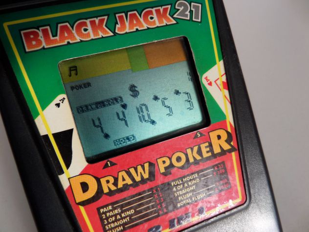 Console LCD " Poker e Black jack " vintage (Black jack 21) - Foto 5