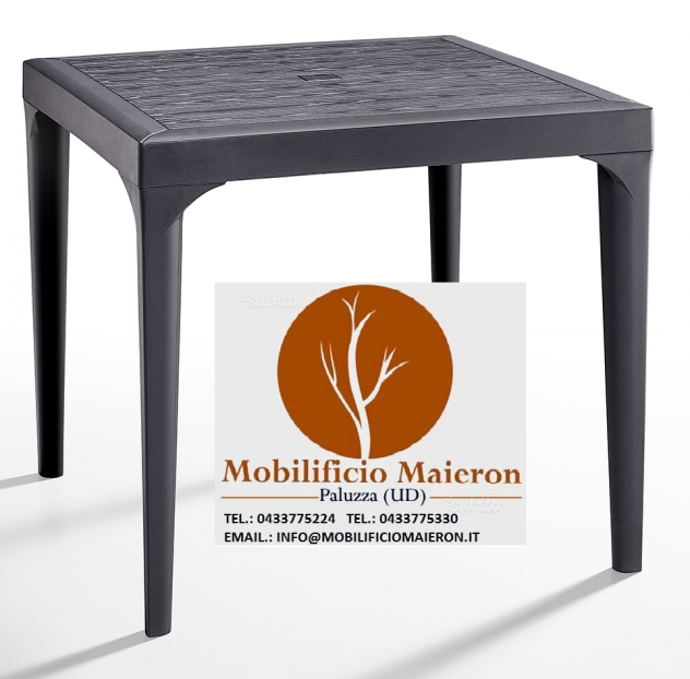 Set Completi Macerata Sedie e Tavoli Polipropilene Arredo Bar Ristorante Esterno - Foto 3
