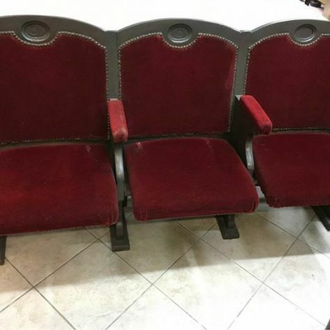 Sedie Cinema Teatro Vintage - Foto 2