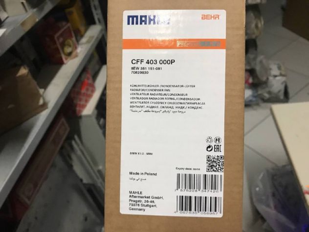 Ventola Radiatore BMW Serie 2 F45 17427617609 - Foto 3