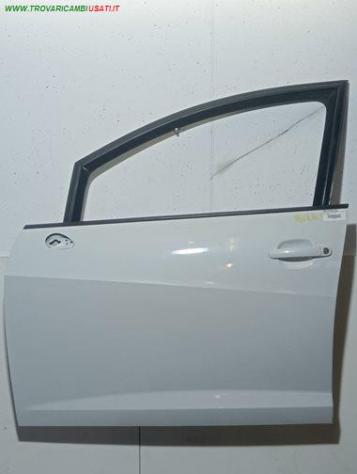 PORTA ANT. SX BIANCA NO AL NO SE 999-U1562162 Carrozzeria  Lamierati esterni  Porte  Porta ant. sx. SEAT - IBIZA - 2008  2012, SEAT - IBIZA - 2012  20