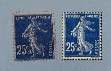 A121- RARA VARITA' DI FRANCOBOLLI FRANCESI