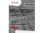 UN/UNA ADDETTO/A AL DISEGNO MECCANICO o GEOMETRA