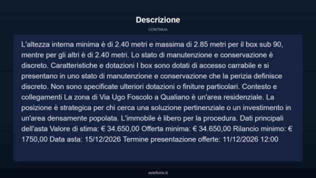 Immobile in asta di 63 m² in vendita a Qualiano - Foto 6