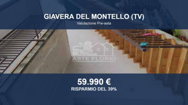 Immobile in asta di 139 m², box auto in vendita a Giavera del Montello