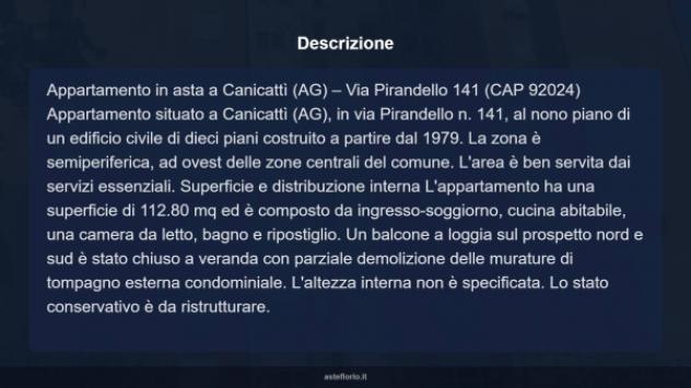 Immobile in asta di 112 m² con più di 5 locali in vendita a Canicattì - Foto 16
