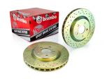 Dischi pastiglie Brembo Xtra vw golf puntanti Hc freni Max baffati