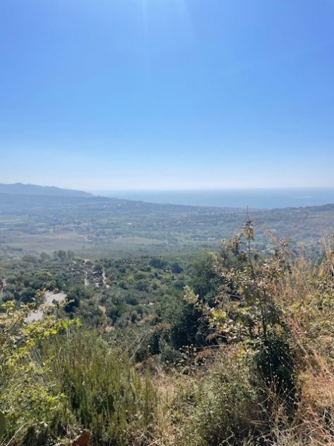 Casal Velino Frazione Acquavella terreno panoramico