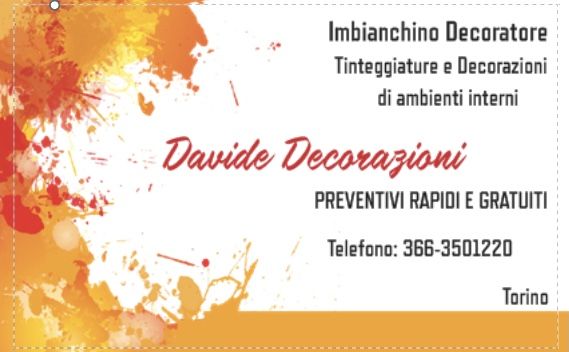 IMBIANCHINO DECORATORE TORINO