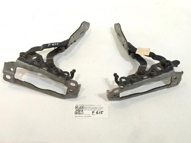 CERNIERE COFANO ANTERIORE DX E SX MERCEDES Classe C Berlina W204 A2048800728 A2048800828 651911 (07) - Foto 2