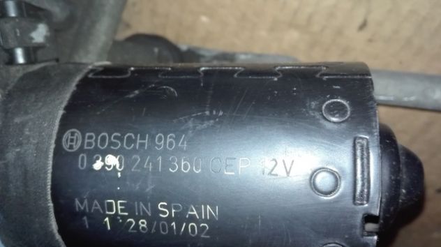 Motorino tergicristallo anteriore Peugeot 206 del 2000 (0390241360) - Foto 3