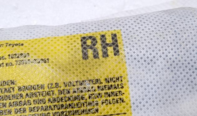 AIRBAG SEDILE DESTRO TOYOTA Yaris Serie 73910-0D061 (1720) - Foto 7