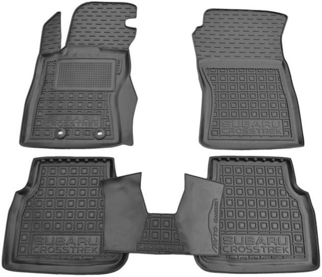Tappetini di gomma su misura per Subaru Crosstrek (2023 in poi)