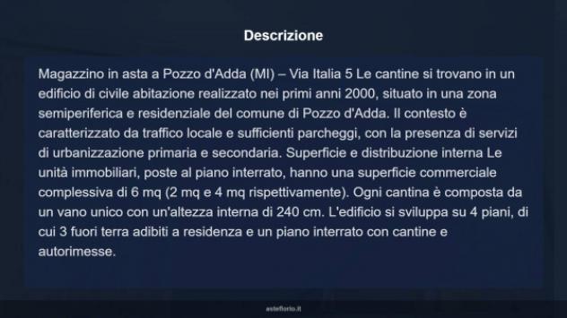 Immobile in asta di 6 m² in vendita a Pozzo d'Adda - Foto 6