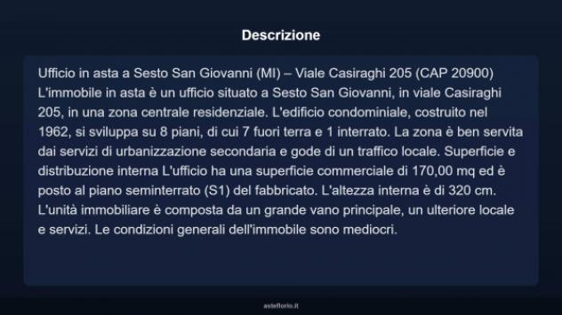 Immobile in asta di 170 m² in vendita a Sesto San Giovanni - Foto 4