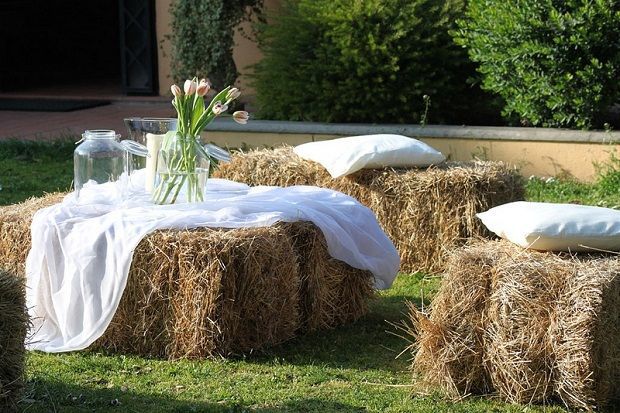 Noleggio balle paglia trattate per eventi - Foto 2